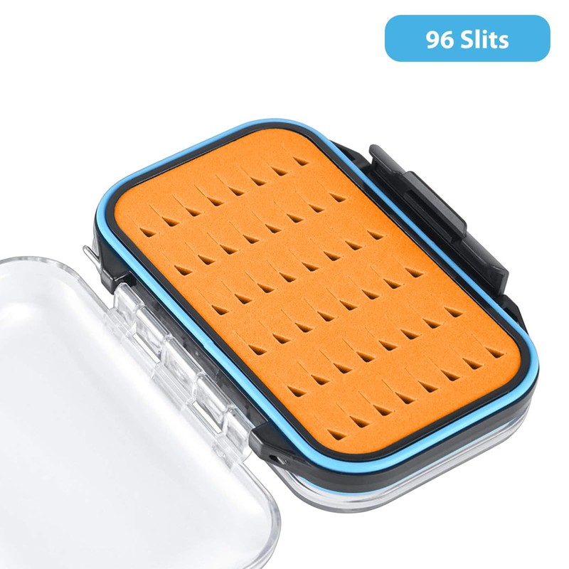 Gonex Fly Fishing Boxes - Two-Sided Waterproof, Lightweight, Easy Grip,