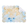 C&F Home Belmont Reef Reversible Machine Washable Scallop Quilt Placemats