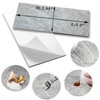 AULIGET 100 Piece Mountain Rock Peel and Stick Backsplash Wall