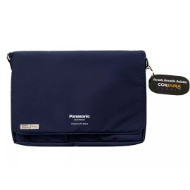 LIHIT LAB Panasonic Smart Fit Laptop Tablet Padded Sleeve Case Navy Blue Cover