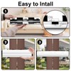Patio Door Security Lock, Aluminum Alloy French Door Security Lock,