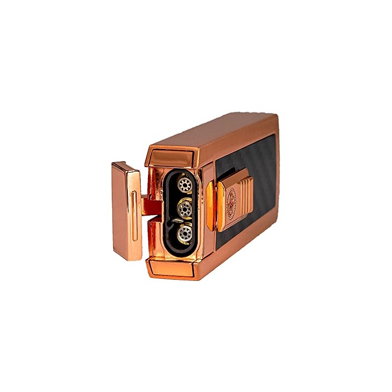 Rocky Patel CFO Triple Torch Lighter - Copper and Black
