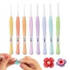 Crochet Hook Set (2.5-6 mm) Crochet Hook Ergonomic Knitting Needles