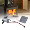 Universal Fireplace Fan Motor Set Wood Stove Fan Generator Seat