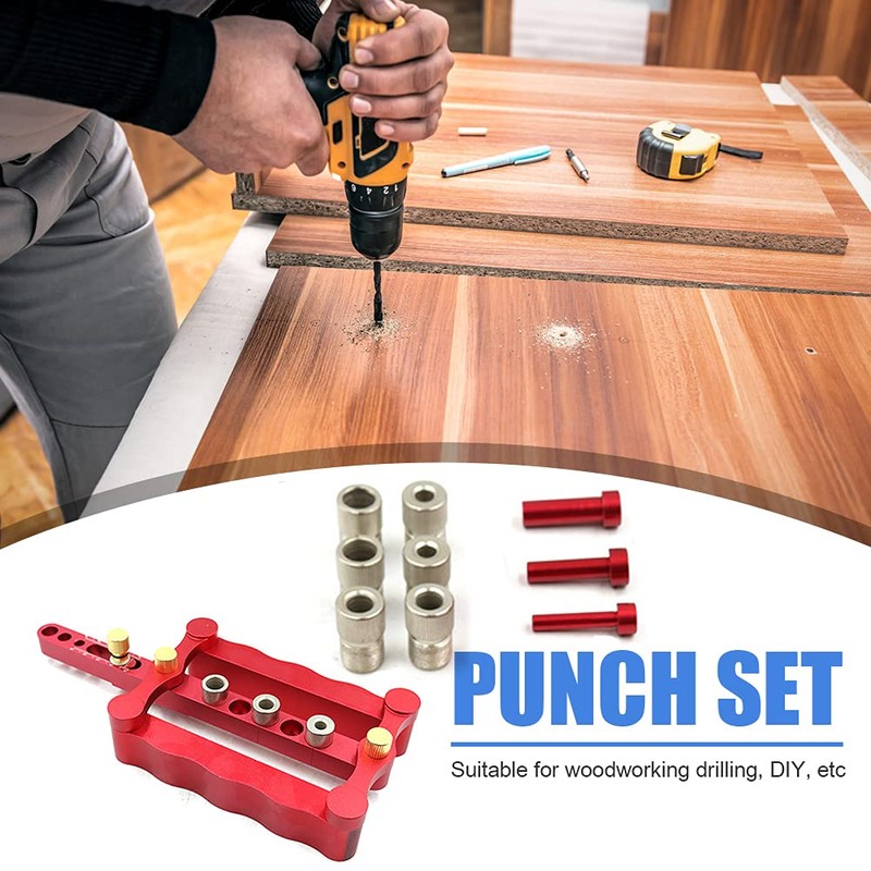 Drill Guide Jig Drilling Woodworking Drilling Drill Locator Guide Positioning