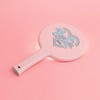 KimChi Chic Handheld LED Mirror for Personal Makeup, Portable and
