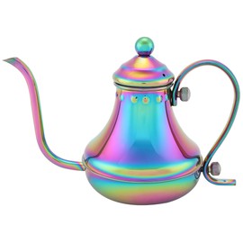 Hand Brewed Coffee Kettle Manual Drip Coffee Maker Stainless steel magic color coffee pot