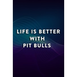 Christmas gifts for for her: Life Is Better With Pit Bulls Around Art Family: Pit Bulls, Gifts for Her Wife Gift from Husband Blanket for Christmas ... Day Romantic for Wife Ideas,Passion
