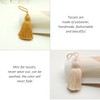 Pack of 20 Bookmark Tassels, Key Chain Tassels, Key Chain