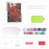 Lxmsja Red Rose Diamond Art Kits for Adults, Butterfly DIY