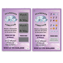 My Scratch Offs 1 Card Will You Be My Matron of Honor? Fake Lottery Lotto Replica Scratch Off Card for Wedding Party and Bridal Shower