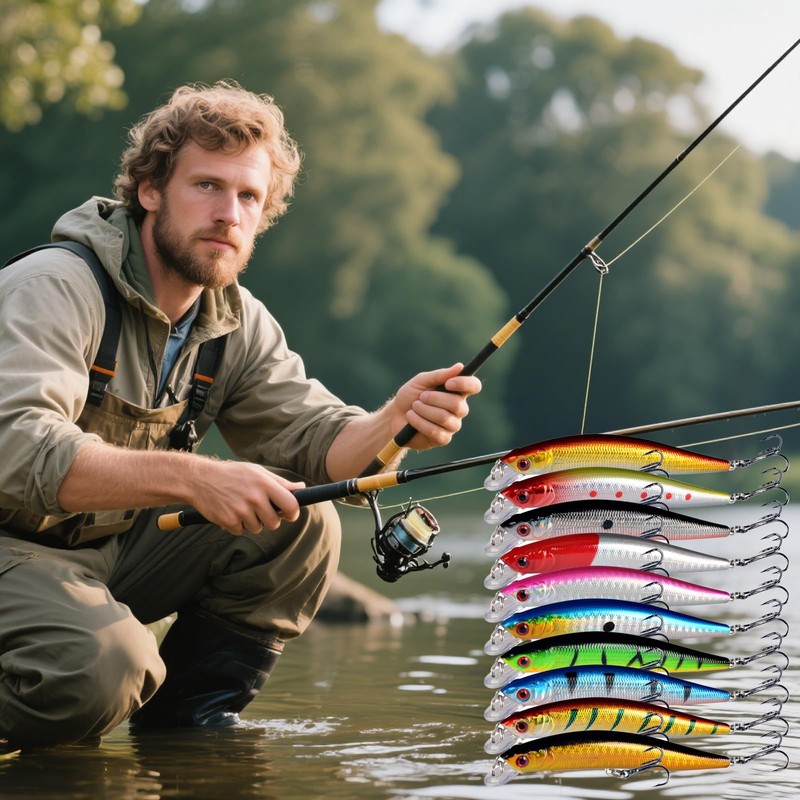 GIEEU Sea Fishing Bait, 10 Pack Sea Bass Bait, Saltwater