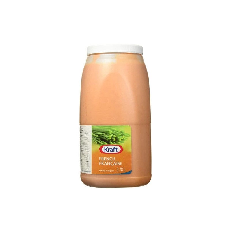 Kraft French Salad Dressing, 3.78L/1 Gallon per jug (2pk),