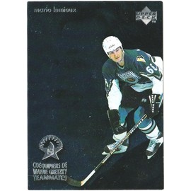 1998-99 Upper Deck McDonald's Gretzky Teammates Mario Lemieux Card #T12 WN17