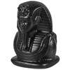 KYEYGWO Black Obsidian Egyptian Pharaoh King TUT Statue Tutankhamun Bust