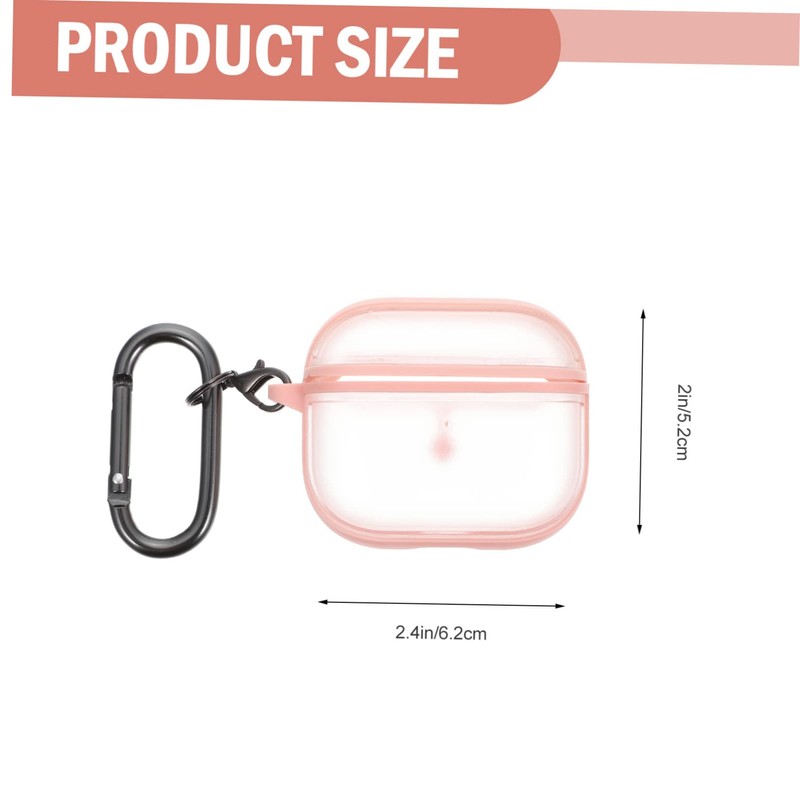 Gatuida 2sets Wireless Earbud Protector Case Stylish TPU Protective Cover