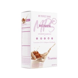My Perfect Shake Women- Proteína, colágeno, omega 3 ¡y más de 45 nutrientes! (1000 gramos, Tiramisú)
