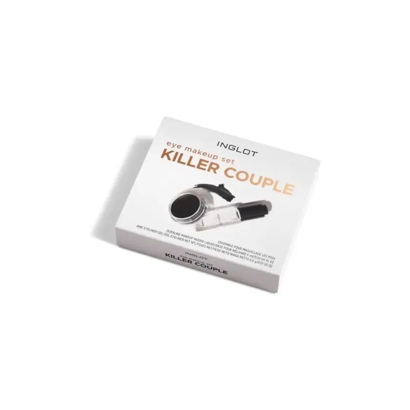 Delineador Gel Mate Negro 77 Inglot Essentials Larga Duración Waterproof