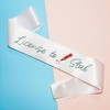 Decorit License to Stab Sash, Earned it, Nurse Graduation Sash