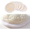 Esponjas Exfoliantes Naturales Loofah Pads Pack de 5 para Cuidado