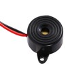 Alarm Buzzer, DC 3 to 24V Piezo Electronic Buzzer Alarm
