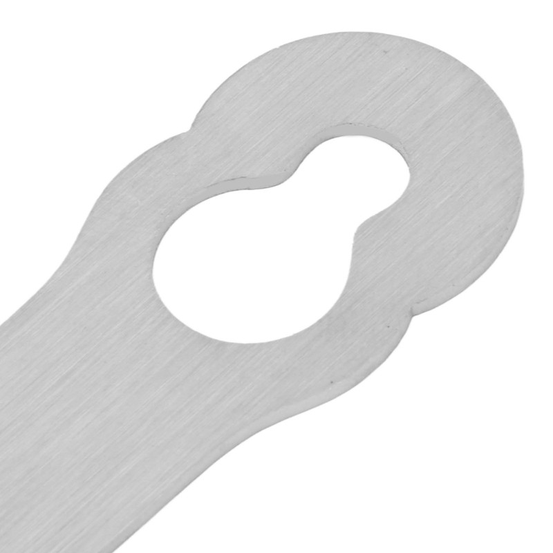 10 Pcs Lawn Mower Metal Blade Replacement Mowing Blade for