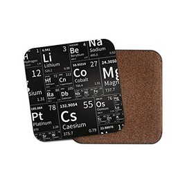 1 x Periodic Table Coaster - Science Chemistry Student Teacher College #14467