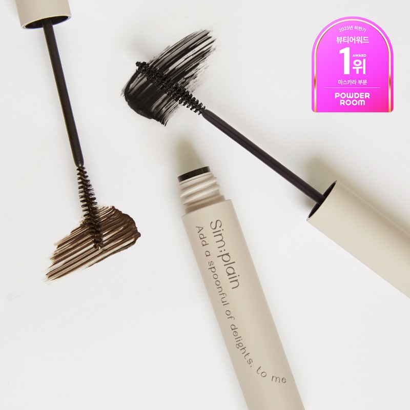 Sim;plain Slim Mascara 8g 001 Black - 001 Black