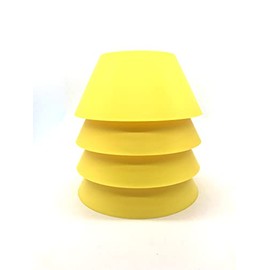 Avoid-a-spill Cup Holders (4 Pack, Lemon Yellow)