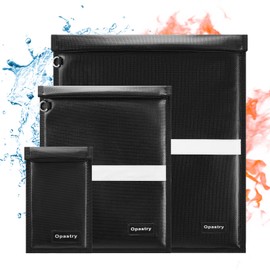 3Pack Faraday Bags for Phones & Tablets & Laptops, Faraday Key Fob Protector Anti-Theft Anti-Tracking, Fireproof & Waterproof Faraday Bag, RFID Signal Blocker Faraday Cage with Reflective Strip