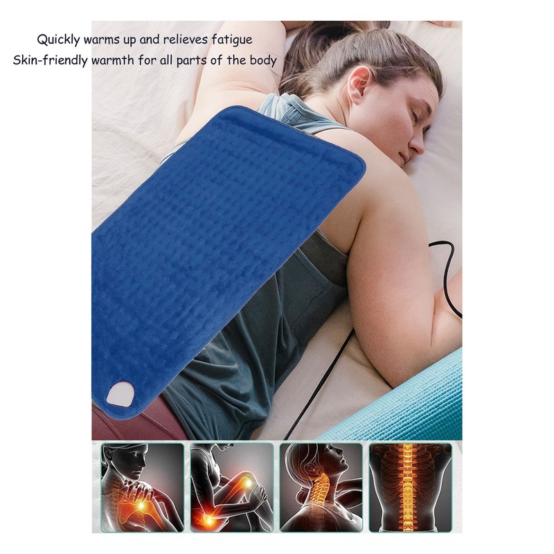 Electric Heating Pad Multifunctional Single Size Home Heating Blanket with