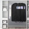 ZAODECR 3 Pack 40" Garment Bags for Closet Storage and