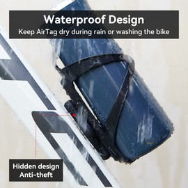 AirTag Case, Bicycle AirTag Protective Cover, Bicycle Bike Mount, Protective Case for Air Tag, Bicycle Locator Protective Case, Bicycle Mount Holder, Fixed Holder, Anti-Theft