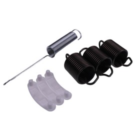 IEQFUE Washing Machine Kit 3PCS Suspension Spring WP63907 & 1PCS Washer Tub Suspension Spring W10250667 & 3PCS Tub Wear Pad 285744 Compatible with KenmoreMaytag Whirlpool Washer