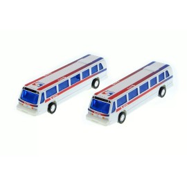 Showcasts BOX OF 12 SEPTA CITY BUS 6" DIECAST CAR SHOWCASTS 9801DSB