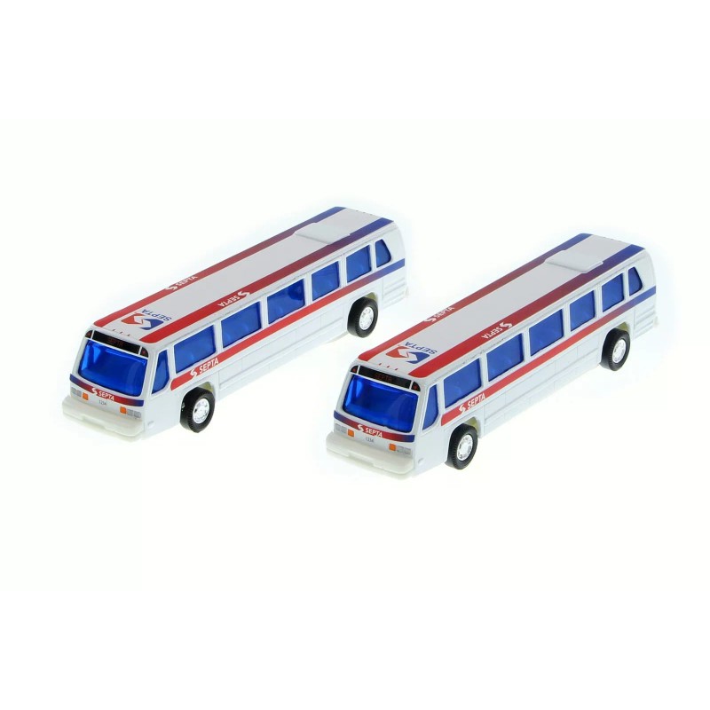 Showcasts BOX OF 12 SEPTA CITY BUS 6" DIECAST CAR