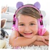 Tofficu Plush Ear Headphones for Wired Headset with Noise Cancelling