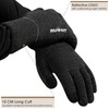 Rahhint Wool Winter Gloves Men Women Fleece lined Knit Gloves