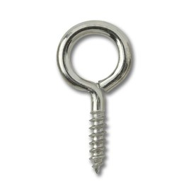 New Curtain Wire Eyes 23mm x 2.0mm Steel 200 Eyes