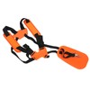 Petrol Strimmer Strap Adjustable Strimmer Harness Padded Double Shoulder Nylon
