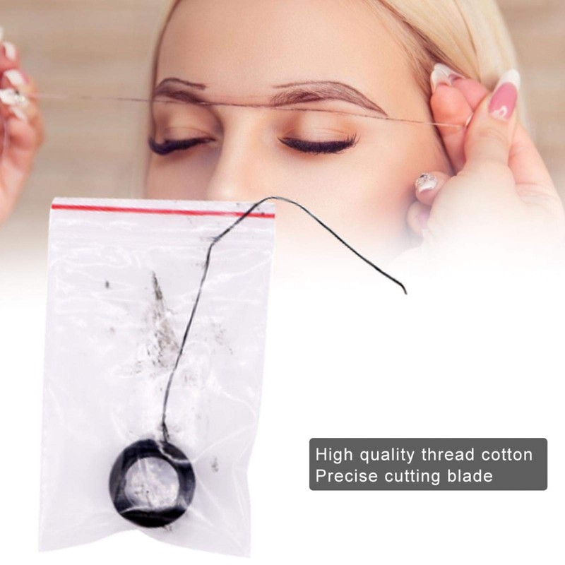 Pre-Inked Eyebrow Mapping String Effective Ink Eyebrow Thread Brow Marker