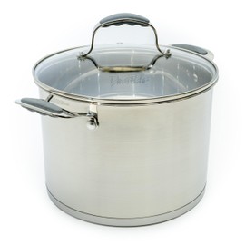 David Burke Stature 8 Quart Stock Pot with Lid
