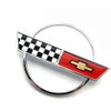 C4 Corvette Front Nose Emblem Plus Gas Fuel Lid Emblem