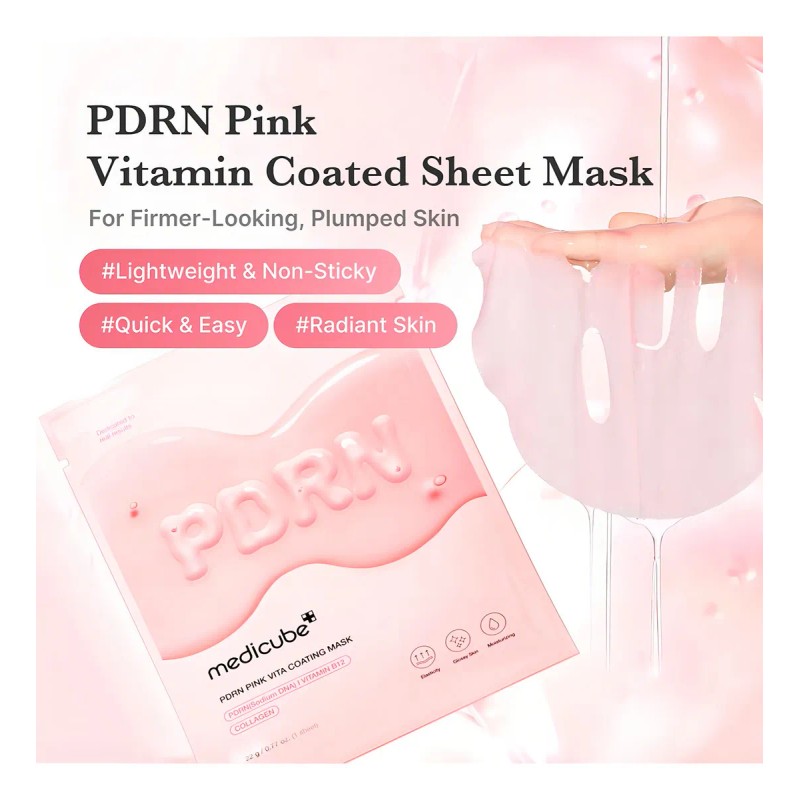 Mascarilla Medicube Pdrn Pink Vita
