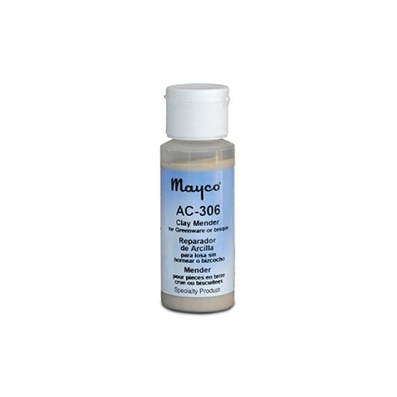 Mayco AC306 Clay Mender Bisque Fix for Ceramic Clay or
