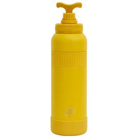 Olgo GF-100 Grab Flask, 3.3 gal (1.0 L), Sports Bottle, Stainless Steel (Mustard)