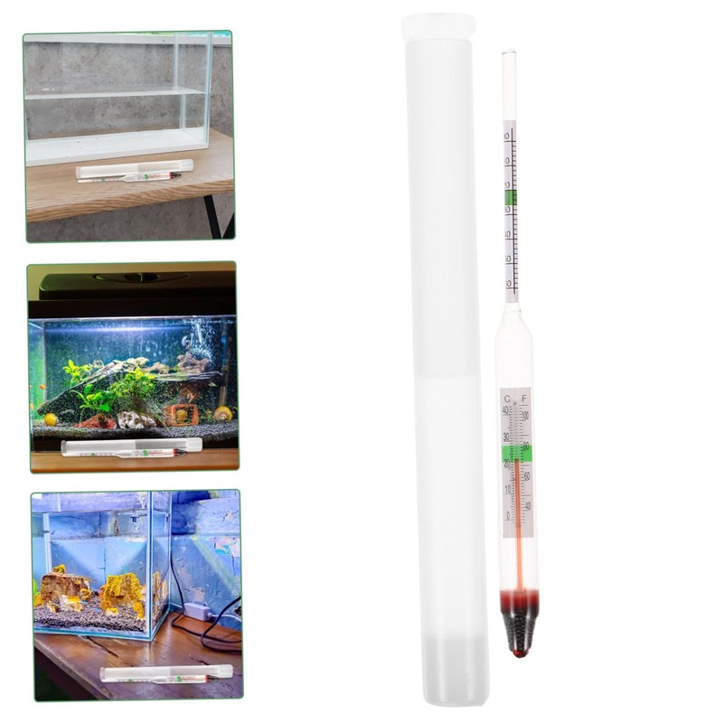 VILLFUL Sea Water Quality Testing Tool Salinity Meter Testkit Aquarium