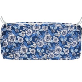 NettyPro Patio Bench/Swing Cushion Cover Replacement 45 x 18 x 3 Inch, Water Resistant UV Protection Outdoor Furniture Loveseat Cushion Slip Cover with Zipper