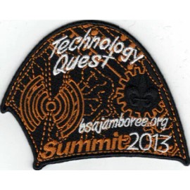 Boy Scout 2013 National Jamboree Tent Patch Technology Quest
