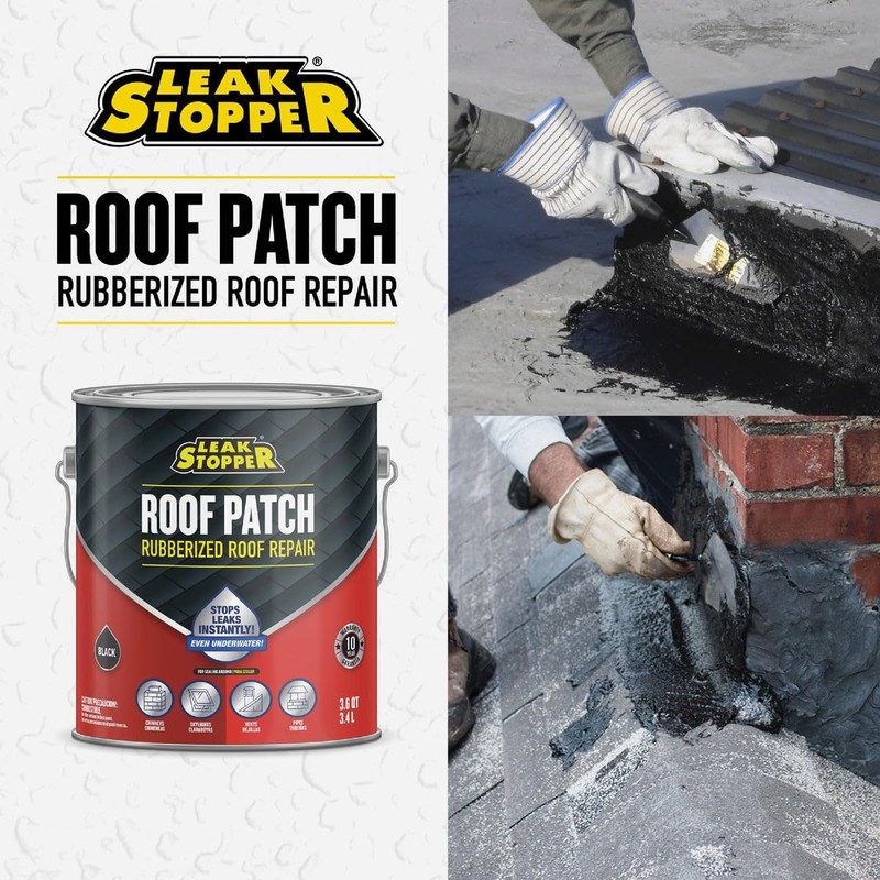 Gardner-Gibson Leak Stopper Rubberized Roof Patch 1 Gallon | 100%